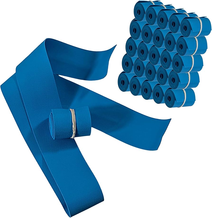 Tourniquet, Blue, Rolled & Banded, 18" x 3/4", Polyisoprene, Non-Sterile, 300/bg, 4 bg/cs