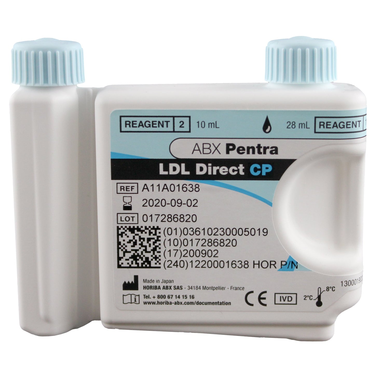 Reagent, General Chemistry, Low-Density Lipoprotein (LDL), Direct CP, 100 tests, 1kt/bx (DROP SHIP ONLY) (US Only) (Not Available For Sale into Canada) (Minimum Shelf Life 6 Months) (Non-Returnable) (Must be Refridgerated)
