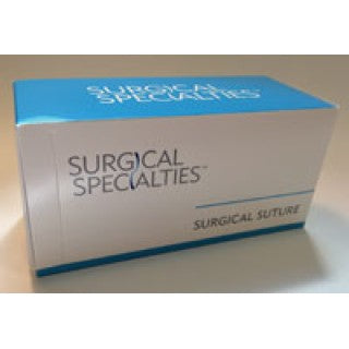 Polyglycolic Acid Suture, Braided, Reverse Cutting, Size 5-0, 18"/45cm, 9mm, 1/2 Circle, 12/bx