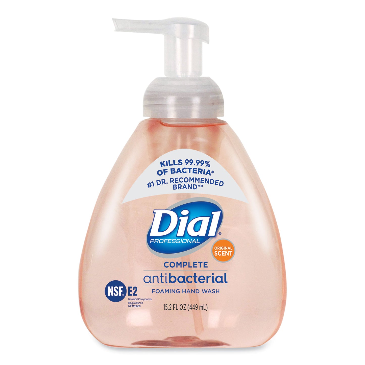 Hand Wash, Foaming, Antimicrobial, Original Tabletop Pump, 15.2 oz, 4/cs (1700098606, 1437345, 1937868)