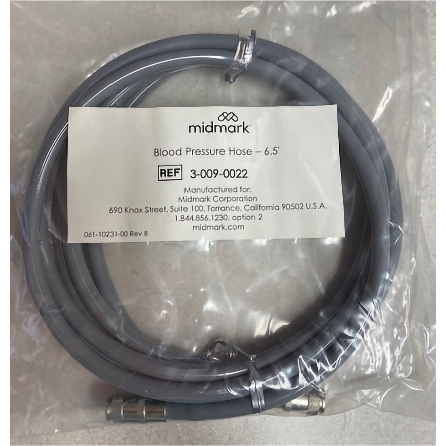 NIBP Pressure Hose, 10ft (US Only) (DROP SHIP ONLY) (Delivery Info Sheet Required)