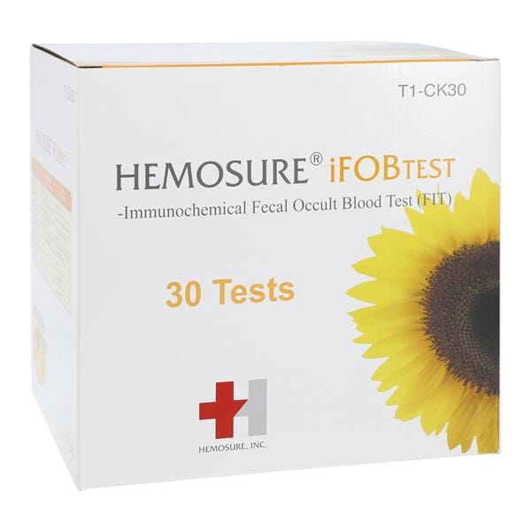 30 Test Cassettes, 50 Collection Tubes, 50 Home Kit Mailers, 30 test/bx