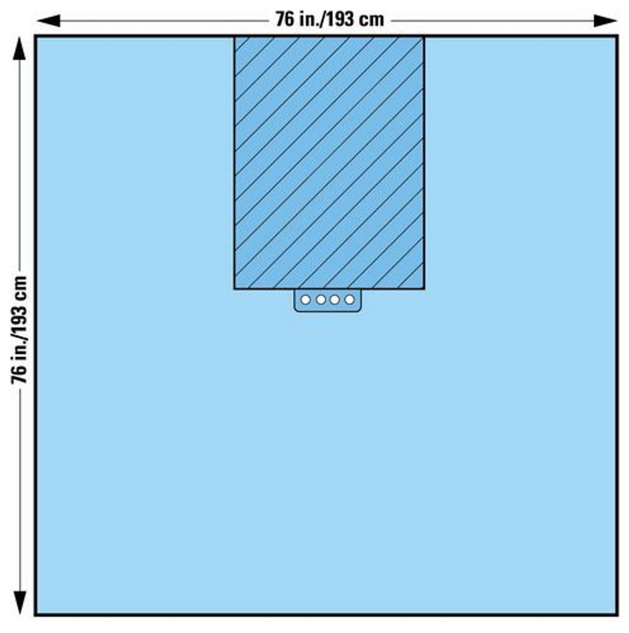 Drape, Full Body, Single Fenestration, Sterile, 20/cs (US Only)