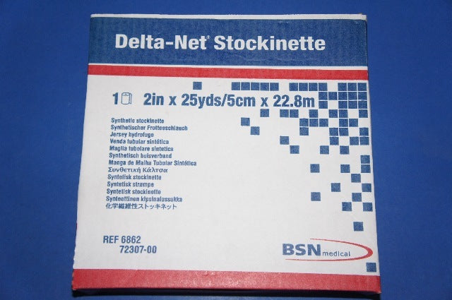 Delta-Net Stockinette, Synthetic, 2in X 25 yd, 2/cs (Continental US Only)
