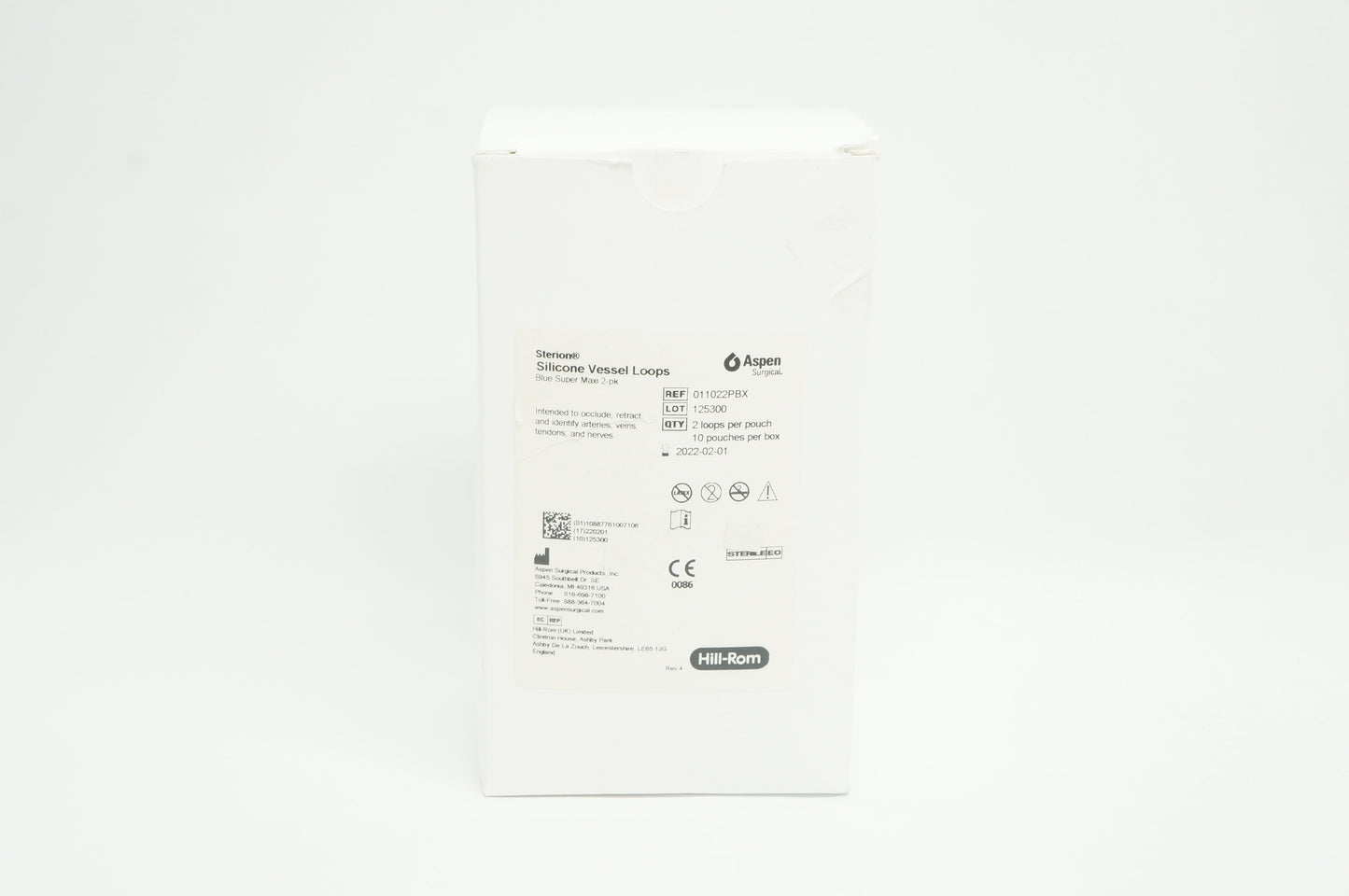 Vessel Loop, Blue, Supermaxi, 1.3mm x 559mm, Sterile, 2/pk, 10 pk/bx (US Only) (Not Available For Sale into Canada)