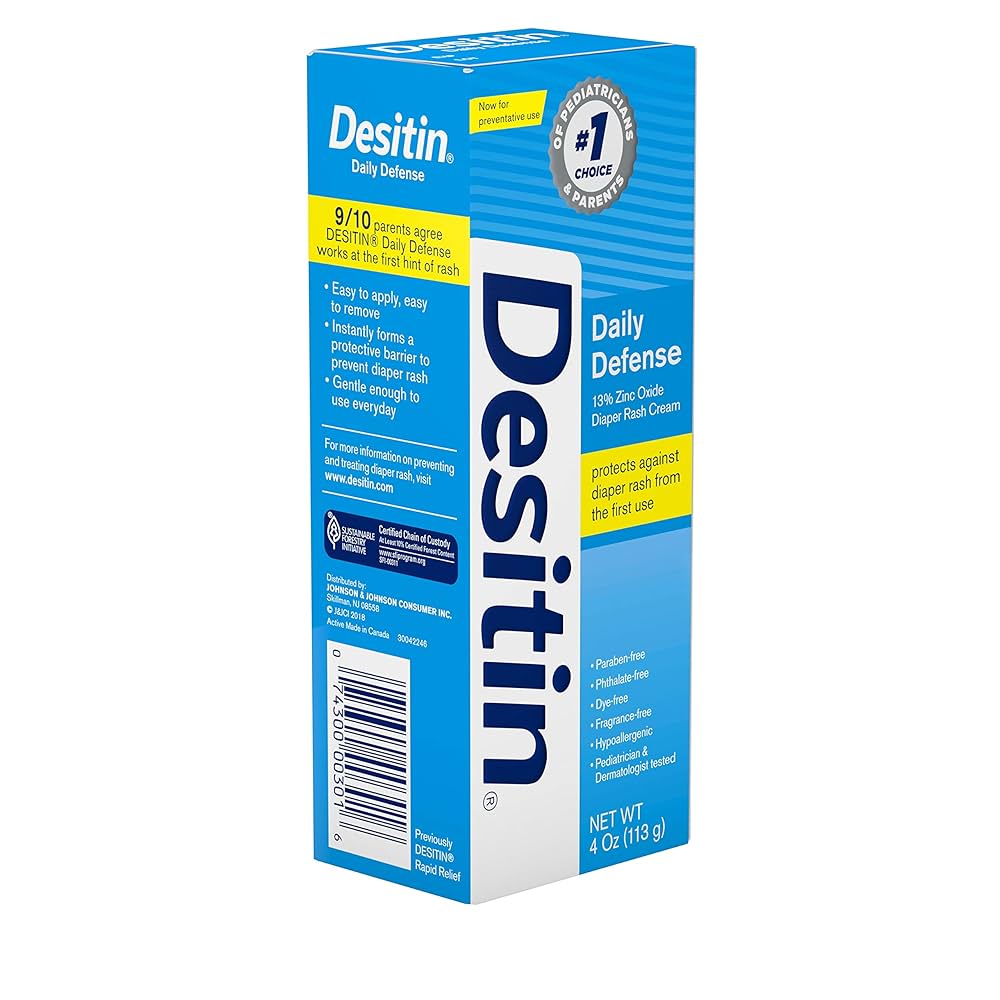 Diaper Rash Cream, Rapid Relief, 4 oz, 36/cs (Continental US+HI Only) (Pricing Subject to Change without Prior Notification)