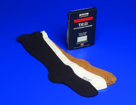 Knee-Length Anti-Embolism Stocking, X-Large, Regular Length, Beige, 12 pr/cs (Continental US Only)