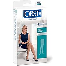 Compression Stocking, Waist High, 20-30 mmHG, Closed Toe, Sun Bronze, Large (Continental US Only)