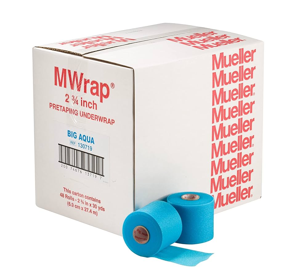Big Bold MWrap, 2.75" x 30 yd, Big Aqua, 48 rl/cs (Products are only available for sale in the U.S. Products cannot be sold on Amazon.com or any other 3rd party platform without prior approval by Mueller.)