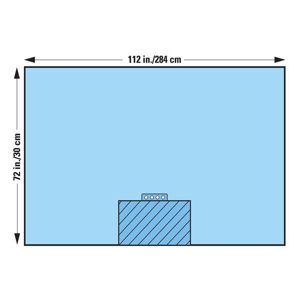 ORTHOARTS Drape, 112" x 72", Heavy Duty, Sterile, Individually Wrapped 12/cs (US Only)