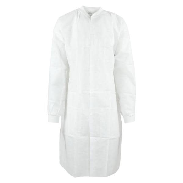 High Performance Lab Coat, White Frost, Small, 12/bg (Not Available for sale into Canada)