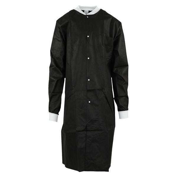 High Performance Lab Coat, Jet Black, Large, 12/bg (Not Available for sale into Canada)