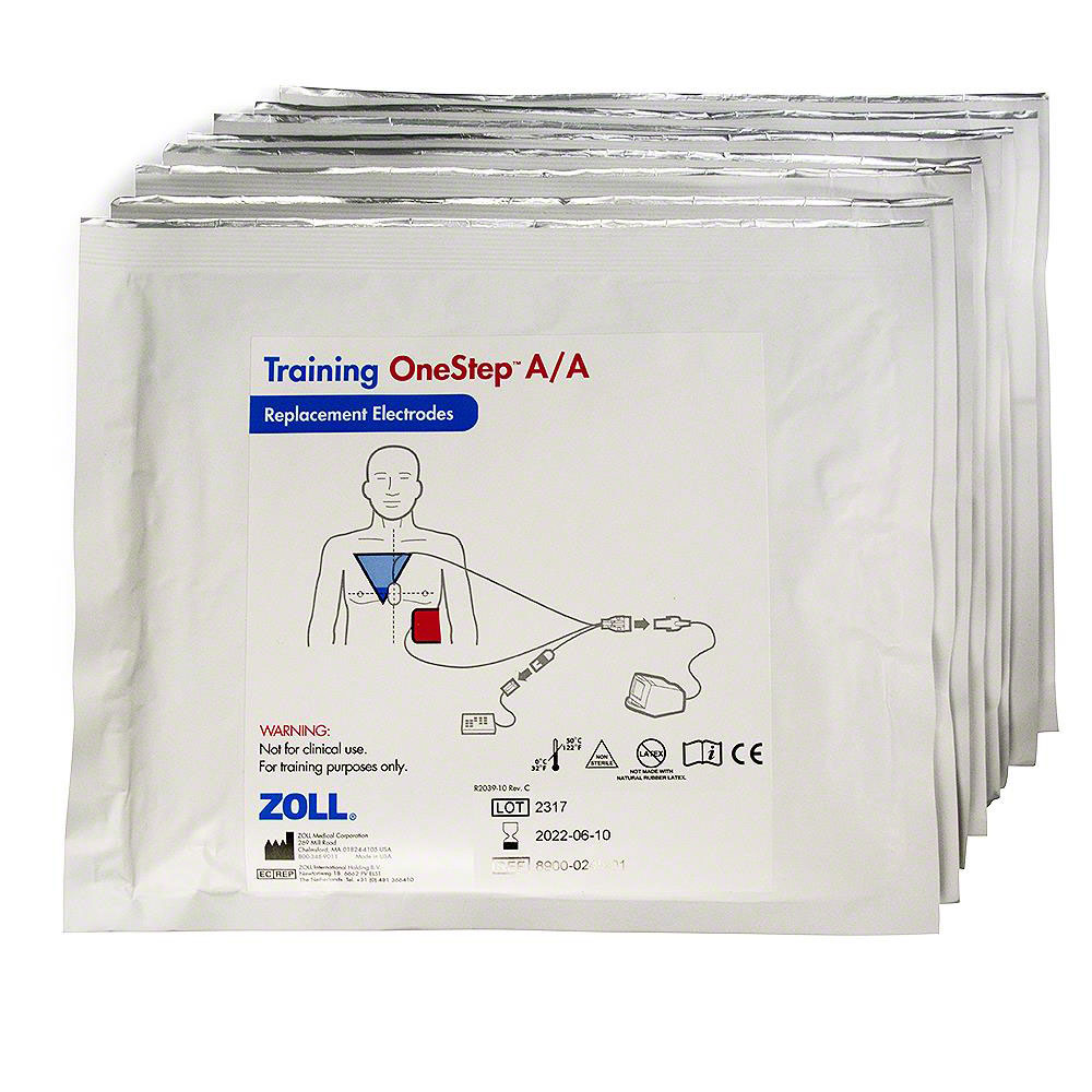 Electrodes, Training AA Replacement, 8/cs