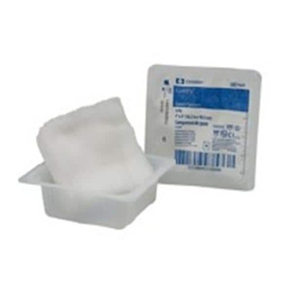 Gauze Sponge, 4" x 4", 8-Ply, Sterile 10s in Plastic Tray, 1280/cs (Continental US Only)