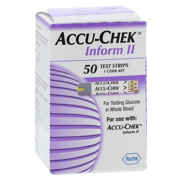 Accu-Chek Inform II Test Strips, 50/bx, 36 bx/cs (Continental US Only)