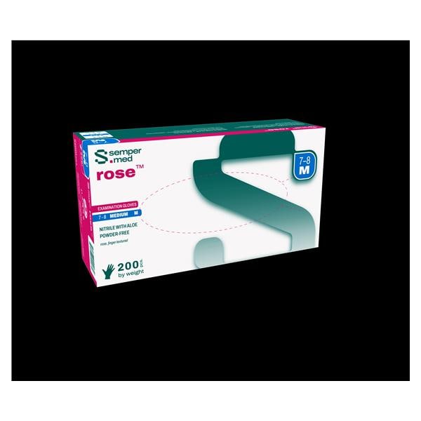Exam Glove, Nitrile, PF, Fingertip Textured, Small, 200/bx, 10 bx/cs (60 cs/plt)