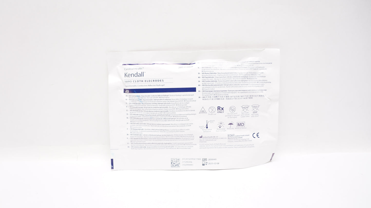 Electrode, ECG, Wet Gel, Hydro Snap, 300/cs