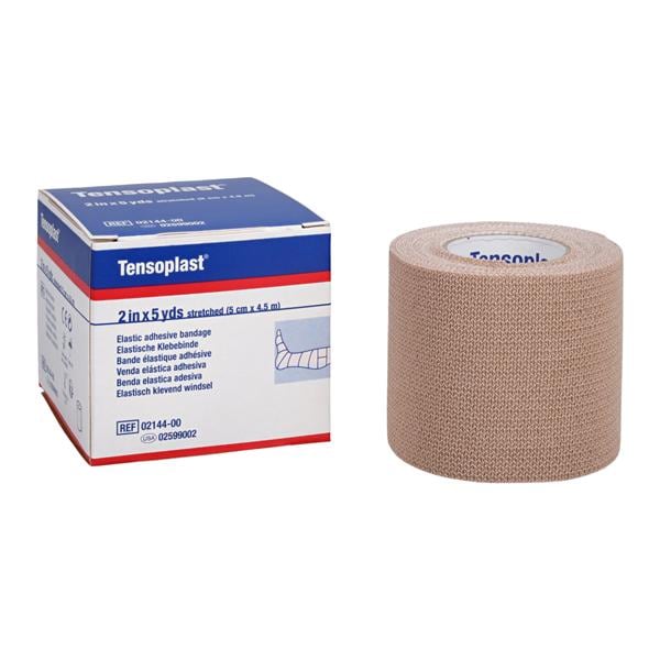 Elastic Bandage, Adhesive, 2" x 5 yd, Beige, 36 rl/cs (Continental US Only)