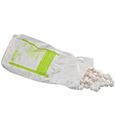 X-Ray Detectable Sponge, Round, Cotton-Filled, Large, 1 1/8", 1000/bg, 2 bg/cs (Continental US Only)
