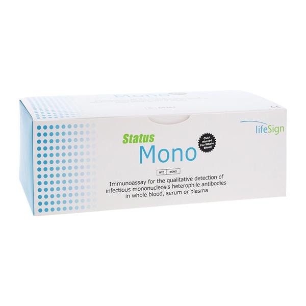 Status Mono with Controls, CLIA Waived/Moderate, 25 tests/bx (Item is Short-dated; Non-Returnable)