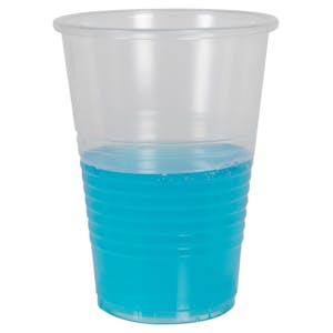 Drinking Cup, 5 oz, Recyclable Polypropylene Clear, 100/slv, 25 slv/cs