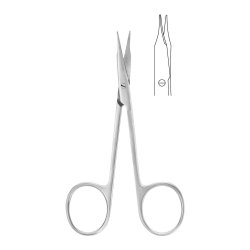 Scissors, Stevens Tenotomy, Curved, Razor Edge & Micro Serrations, Ceramic Coated, 5-1/8" (US Only) (Not Available For Sale into Canada)
