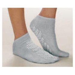 Patient Slippers, Double Tread, Medium, Blue, 4 dz/cs