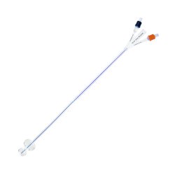 Catheter, TruCath, Duo 100% Silicone Dual-Balloon, 16fr, 10ea/bx