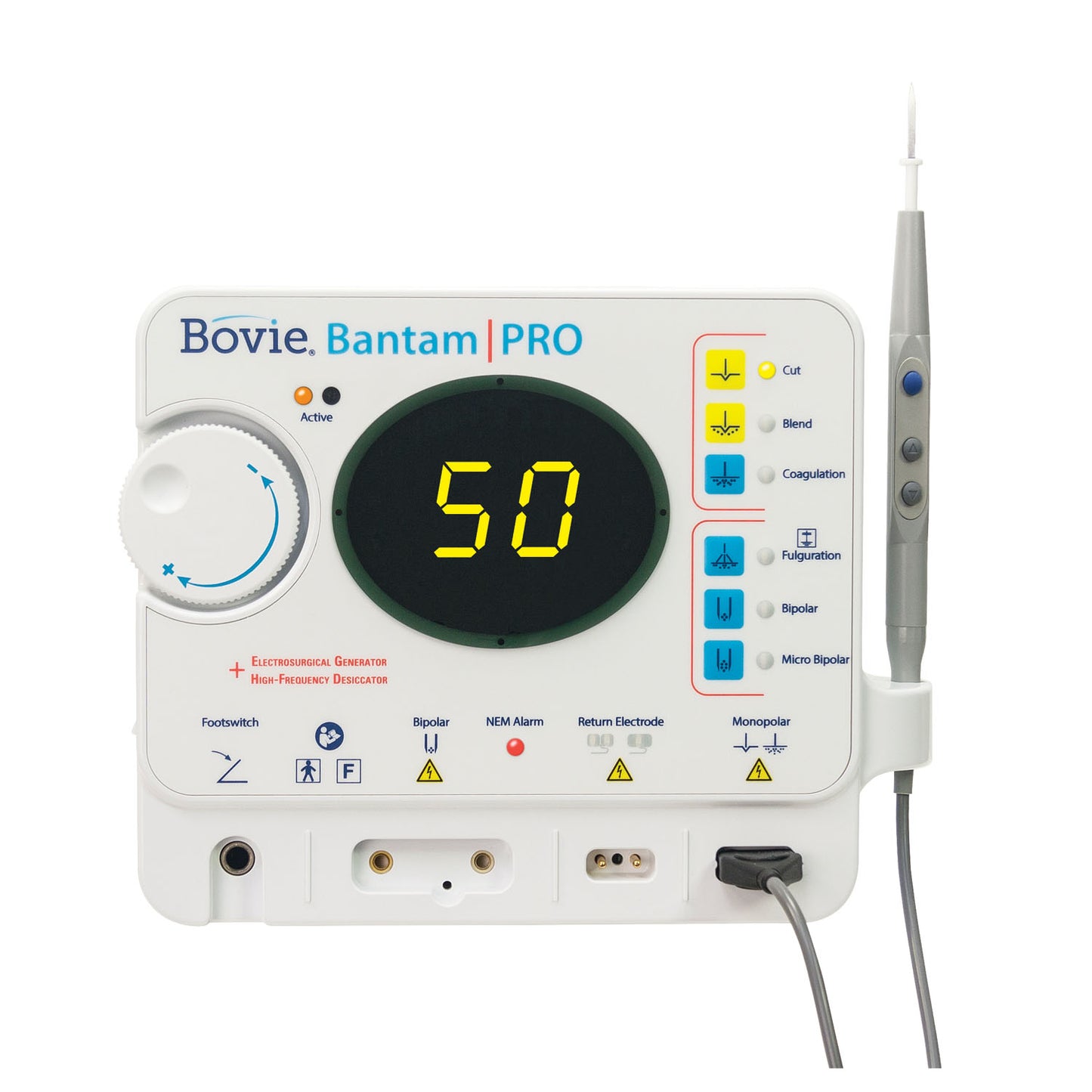 50 Watt Electrosurgical Generator, 4 Year Warranty on Unit (Item is on Manufacturer backorder with no ETA on availability)
