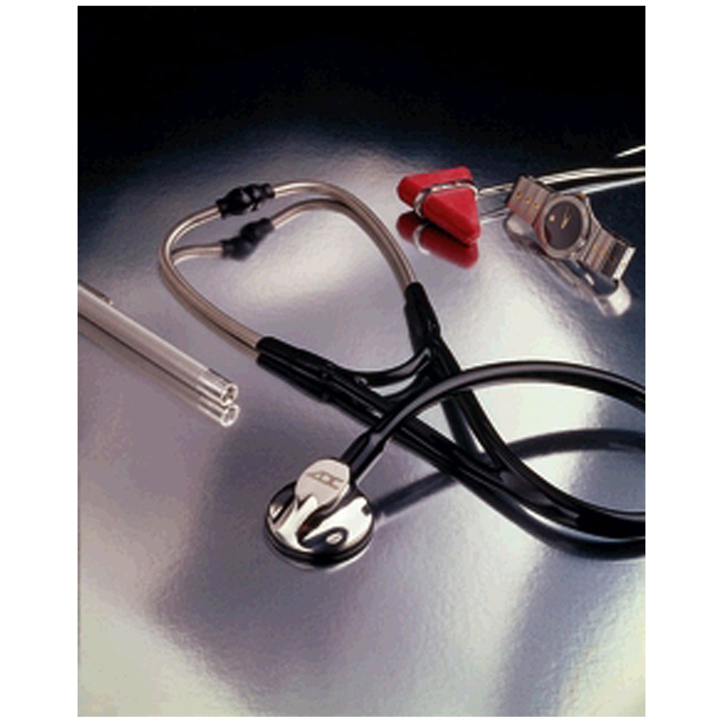 ADSCOPE 600 Cardiology Stethoscope, Burgundy