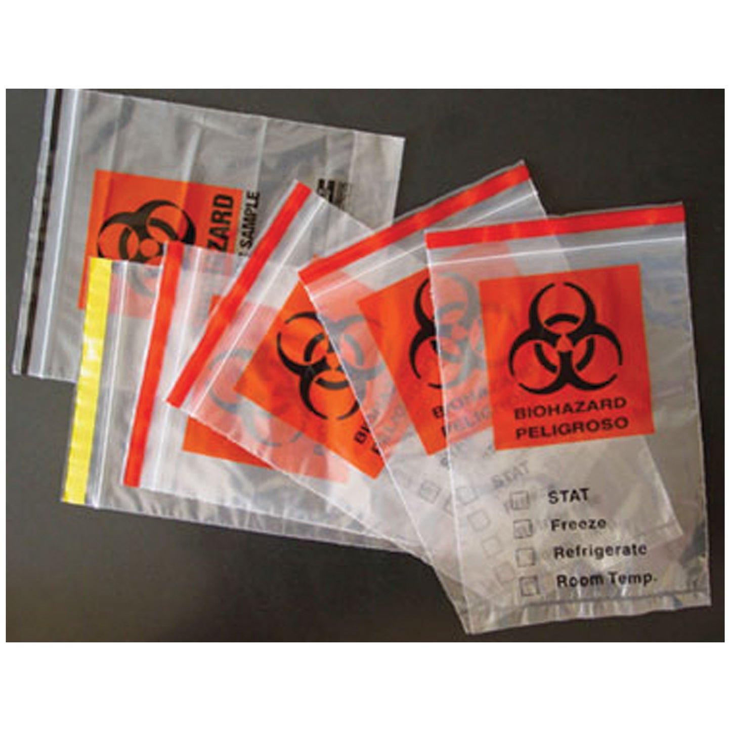 Specimen Bag, Ziplock, 6" x 9", 1000/cs