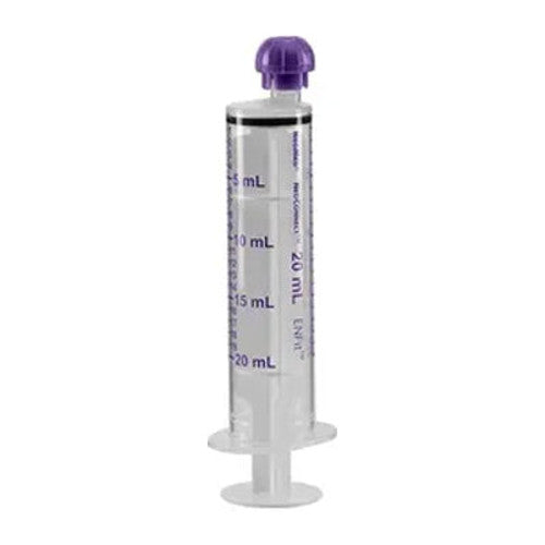 ENFit Syringe, 20 mL, Purple Sterile, 100/cs (US Only) (Authorized Distributor Sub-Agreement Required - See Manufacturer Details Page)