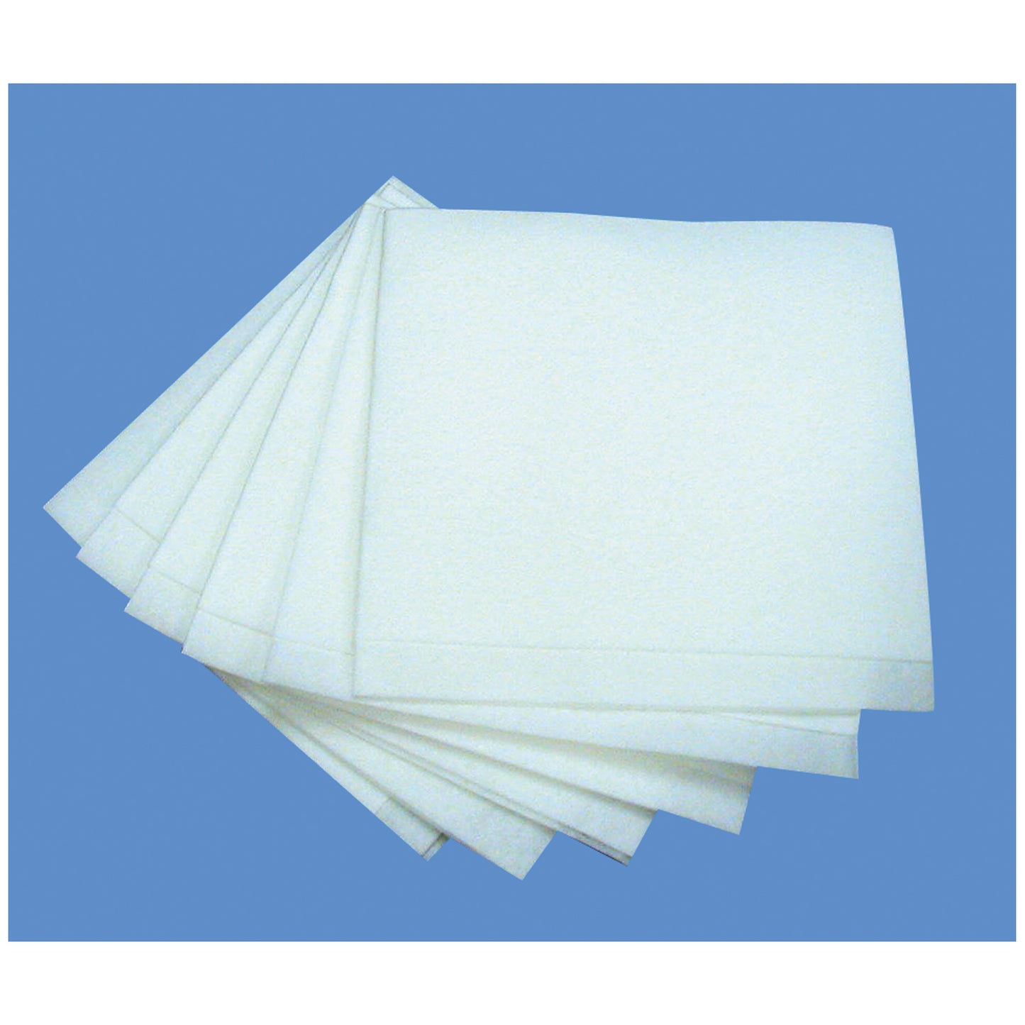 Washcloth, 10" x 13", White, 50/bg, 20 bg/cs (54 cs/plt)