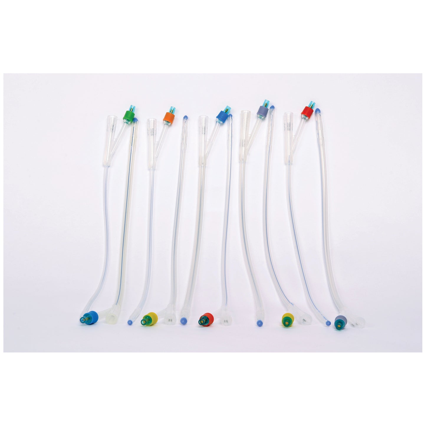 Foley Catheter, 100% Silicone, 12FR x 5cc Balloon, 2-Way, Sterile, Latex Free (LF), 10/bx