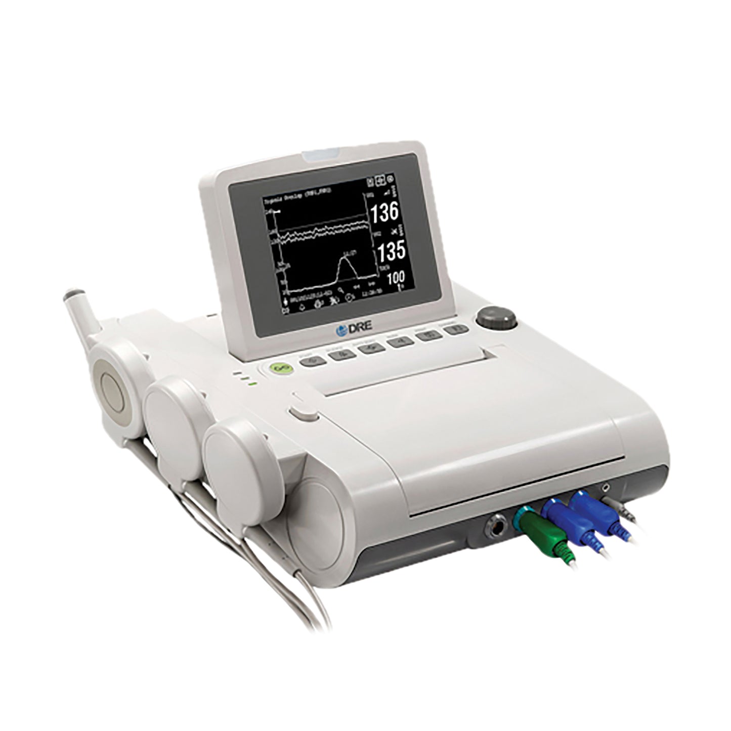 Compact II fetal monitor with Twin Function, 4" Display