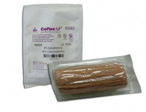 Self-Adherent Wrap, 6" x 5 yds, Tan, Latex Free (LF), Sterile (ST), 12 rl/cs