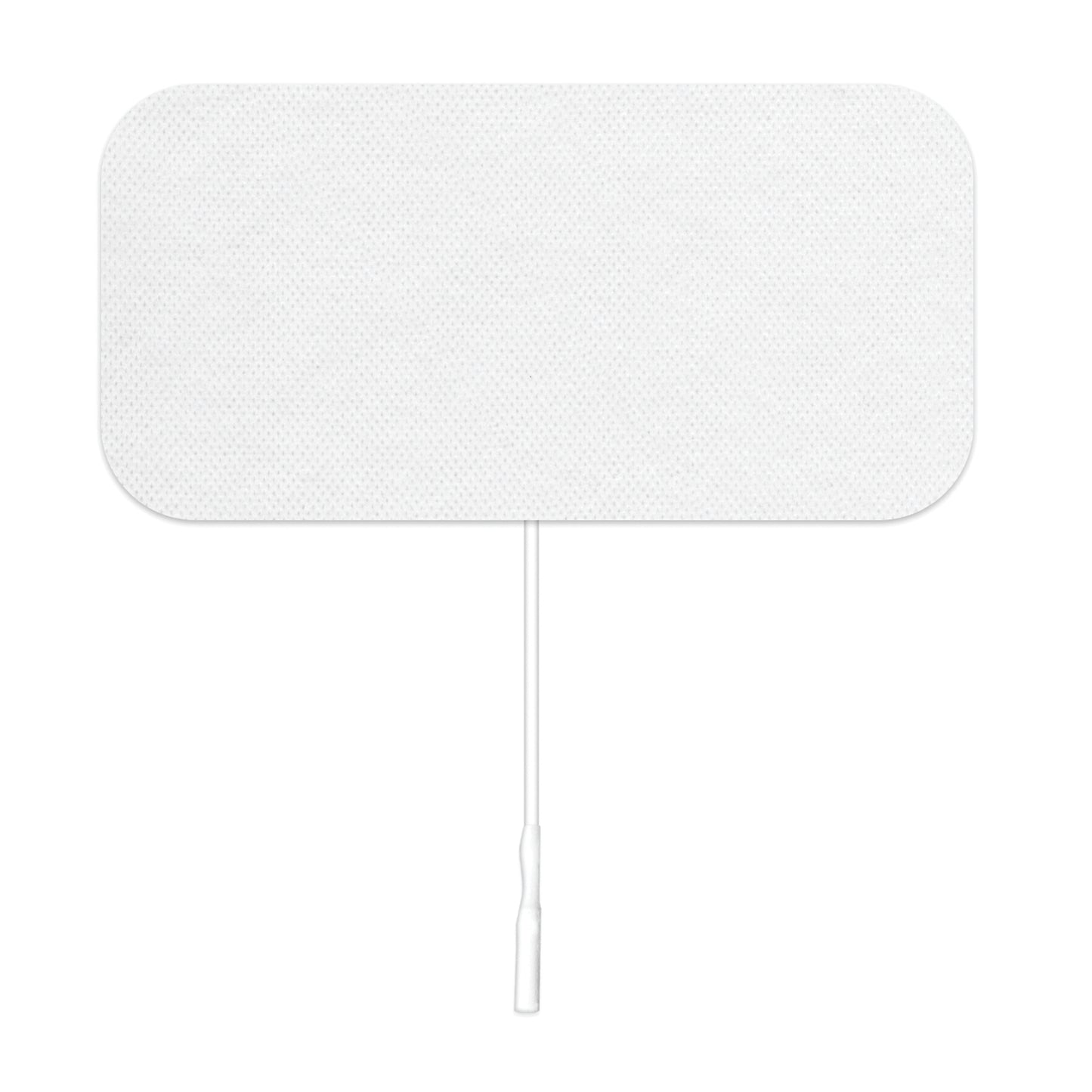 ValuTrode X Electrode, White Fabric Top, 2" x 4" Rectangle, 4/pk, 10 pk/bg, 1 bg/cs (091949)
