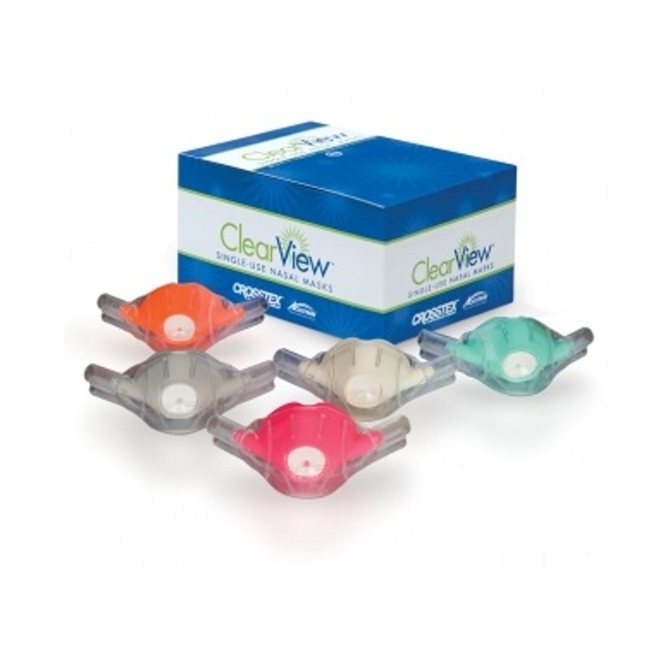 Nasal Mask, Large Adult, Fresh Mint, Single-Use, Disposable, 12/pk