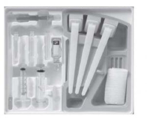 Spinal Tray Contains: 22G x 3_" Spinal Needle, Bupivacaine HCL (0.75%) with Dextrose (8.25%) 2mL, Lidocaine HCL (1%) 5mL, Epiniephrine (0.1%) 1mL, Povidone-Iodine Topical Solution 0.75 oz (Rx), 10/cs (Item is Short Dated - Less than 180 Days) (Temp Sensitive; Non-Returnable) (Continental US Only) (Drop Ship Requires Pre-Approval)