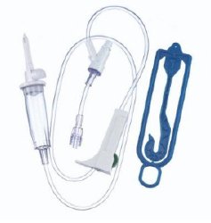 Secondary Medication Set, Hanger, Lever Lock Cannula (detached), Male Luer Lock Adapter, 10 drops/ml, 37" Length, Non-DEHP, Sterile Fluid Path, 48/cs (Rx) (Continental US Only) (Product Access Restricted. Check with your sales rep to verify eligibility) (Item on Manufacturer Allocation - Inventory Limited when Available)