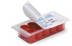 Tamper-Evident Luer Lock Tip Cap, Red, Sterile, 10/pk, 10 pk/cs (Rx) (Continental US Only) (Product Access Restricted. Check with your sales rep to verify eligibility)