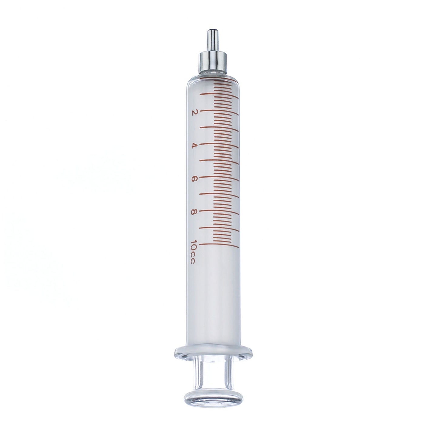 10cc Glass Loss-Of-Resistance Syringe, Luer Slip Metal Tip, 10/cs (Rx) (Continental US+HI Only)