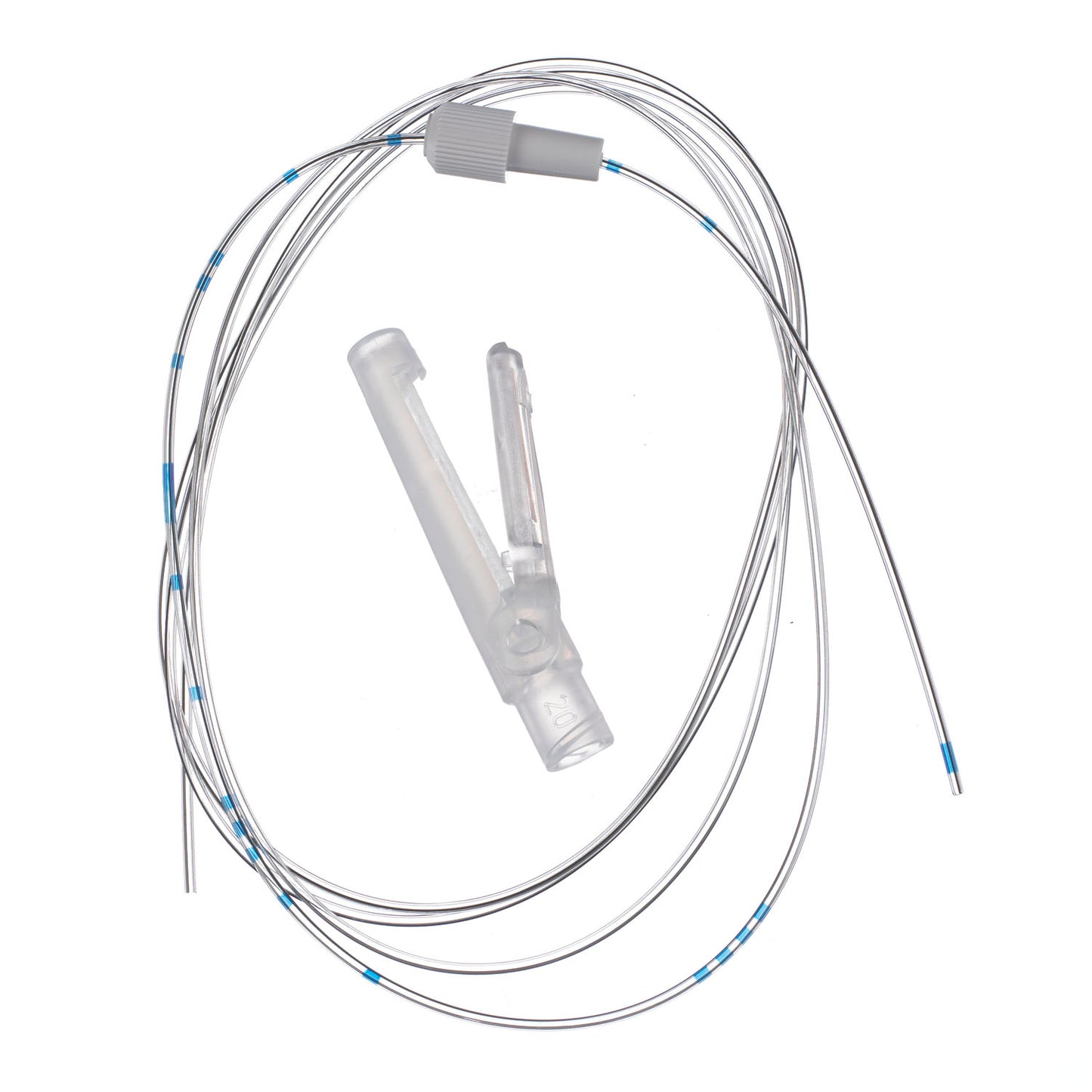 Polyamide Catheter, 19G x 100 cm, Closed Tip & Three Lateral Side Ports, Catheter Connector & Threading Assist Guide, 25/cs (Rx) (Continental US+HI Only)