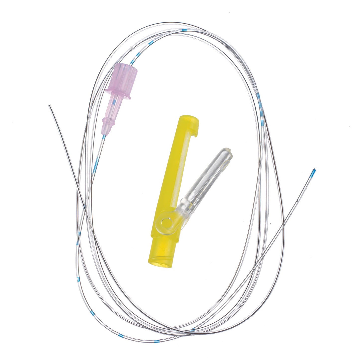 Polyamide Catheter, 20G x 100 cm, Open Tip, Catheter Connector & Threading Assist Guide, 25/cs (Rx) (Continental US+HI Only)