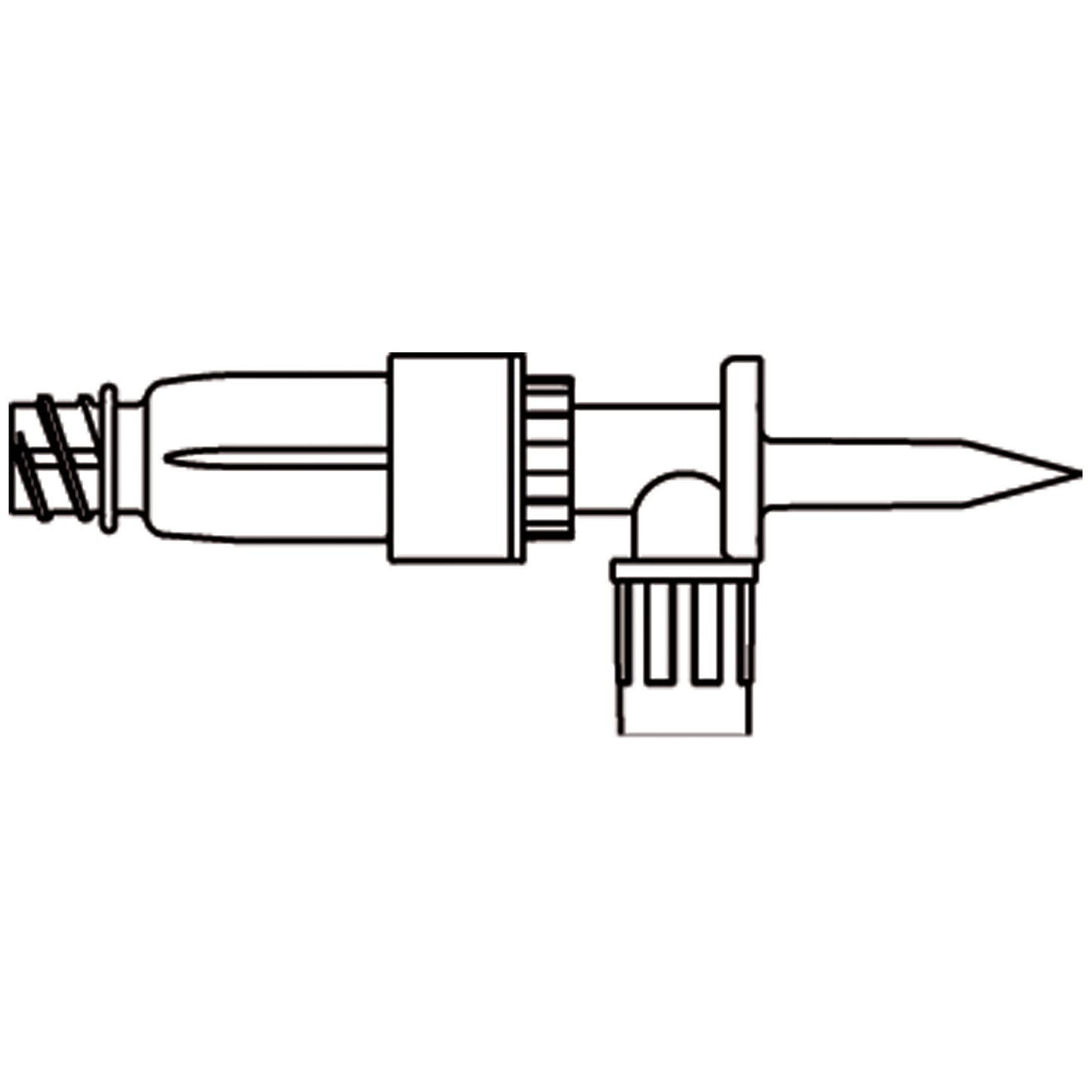 MINI-SPIKE Dispensing Pin, ULTRASITE Valve For Rubber-Stopper Vials, 2-Way Valve For Aspiration or Injection, Utilizes a Bacterial Retentive Air-Venting Filter, DEHP-Free, Latex Free (LF), 50/cs (Rx) (Item is Non-Returnable) (Continental US+HI Only, Excluding IN and ND)