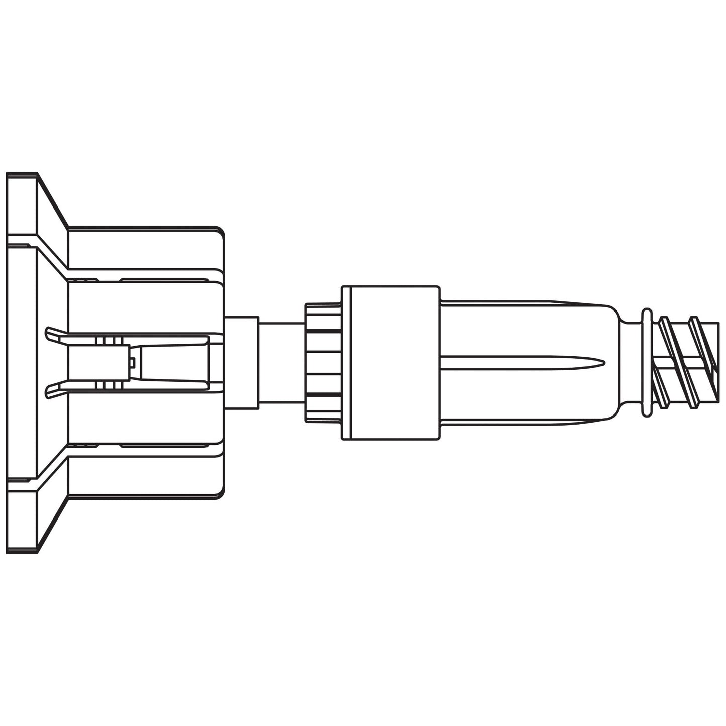 Non-Vented Vial Access Spike, ULTRASITE Valve & Security Clips, Two-Way Valve For Aspiration & Injection of Diluent or Additive From 17mm & 20mm Rubber-Stoppered Vials, DEHP & Latex Free (LF), 50/cs (Rx) (Item is Non-Returnable) (Continental US+HI Only, Excluding IN and ND)