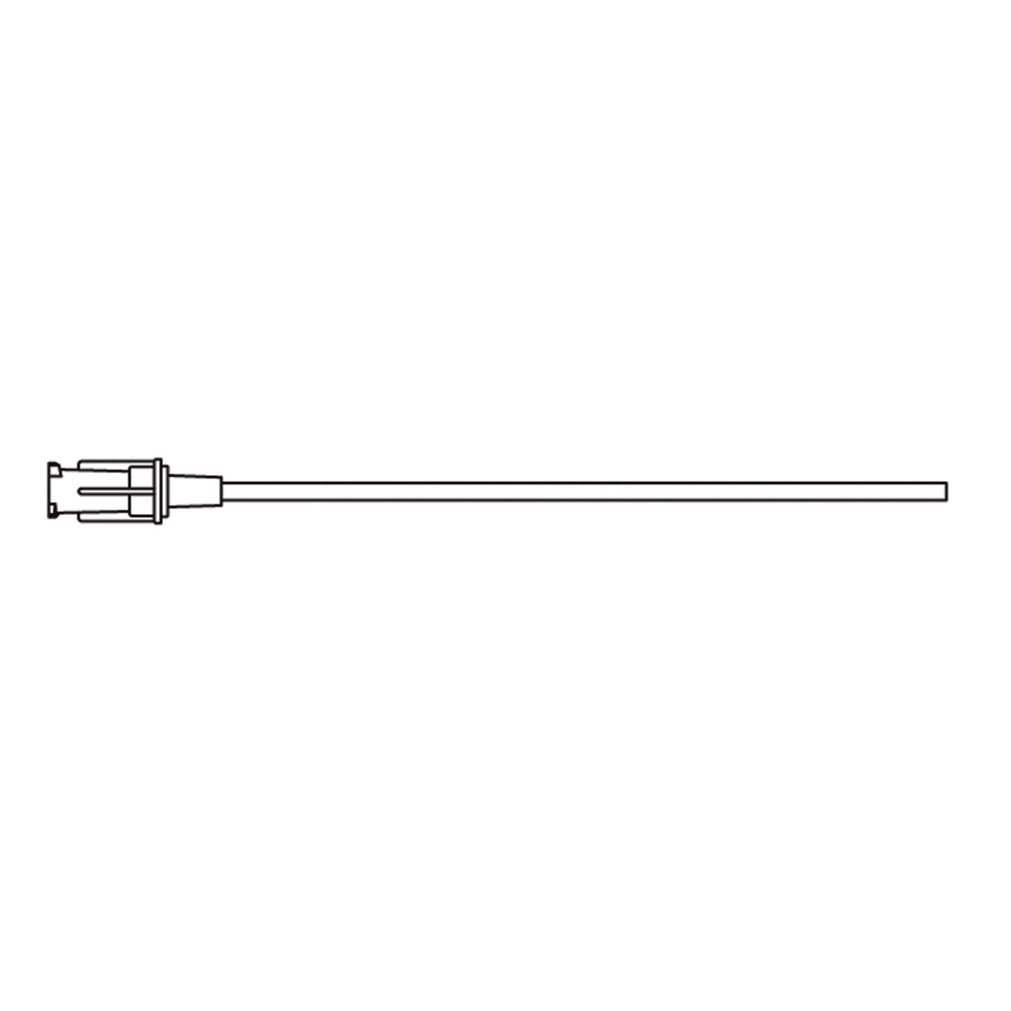 FILTER STRAW, 4" Flexible Straw For Fluid Aspiration From Glass Ampules, 100/cs (Rx) (Item is Non-Returnable) (Continental US+HI Only, Excluding IN and ND)