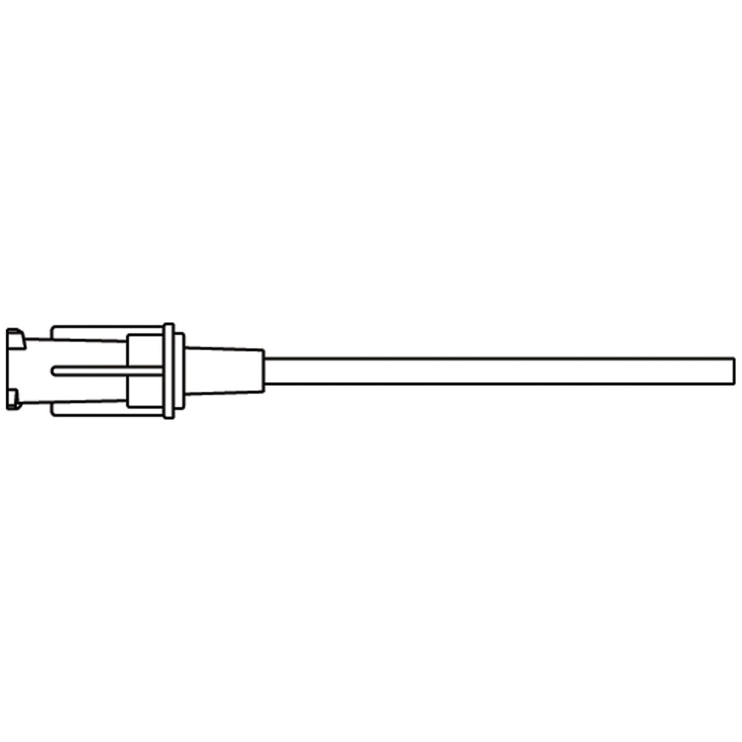 FILTER STRAW, 1_" Flexible Straw For Fluid Aspiration From Glass Ampules, 100/cs (Rx) (Item is Non-Returnable) (Continental US+HI Only, Excluding IN and ND)