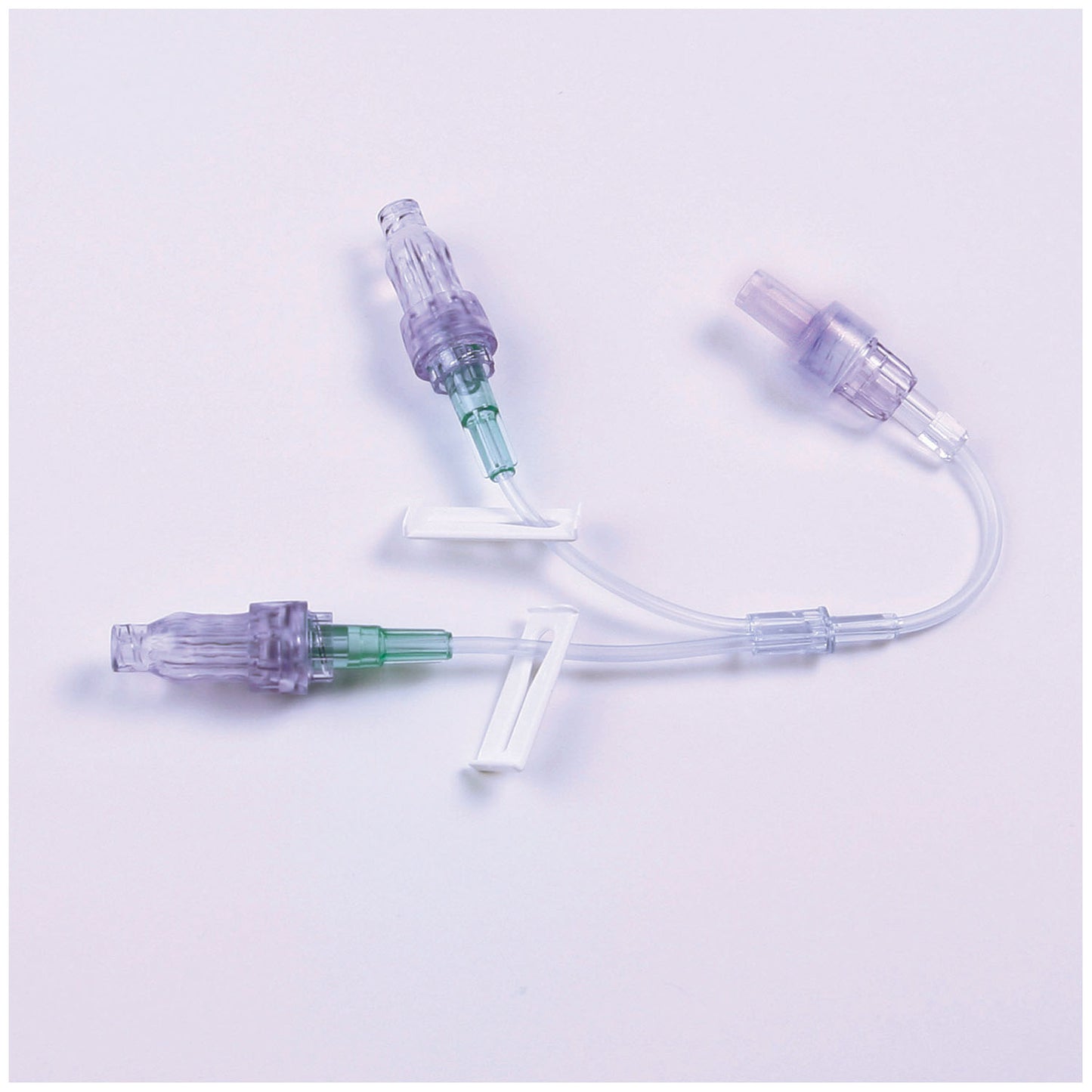 Smallbore Y-Extension Set, SPIN-LOCK Connection, Nonremovable, Luer Lock, 7", 50/cs (Rx) (Continental US+HI Only)