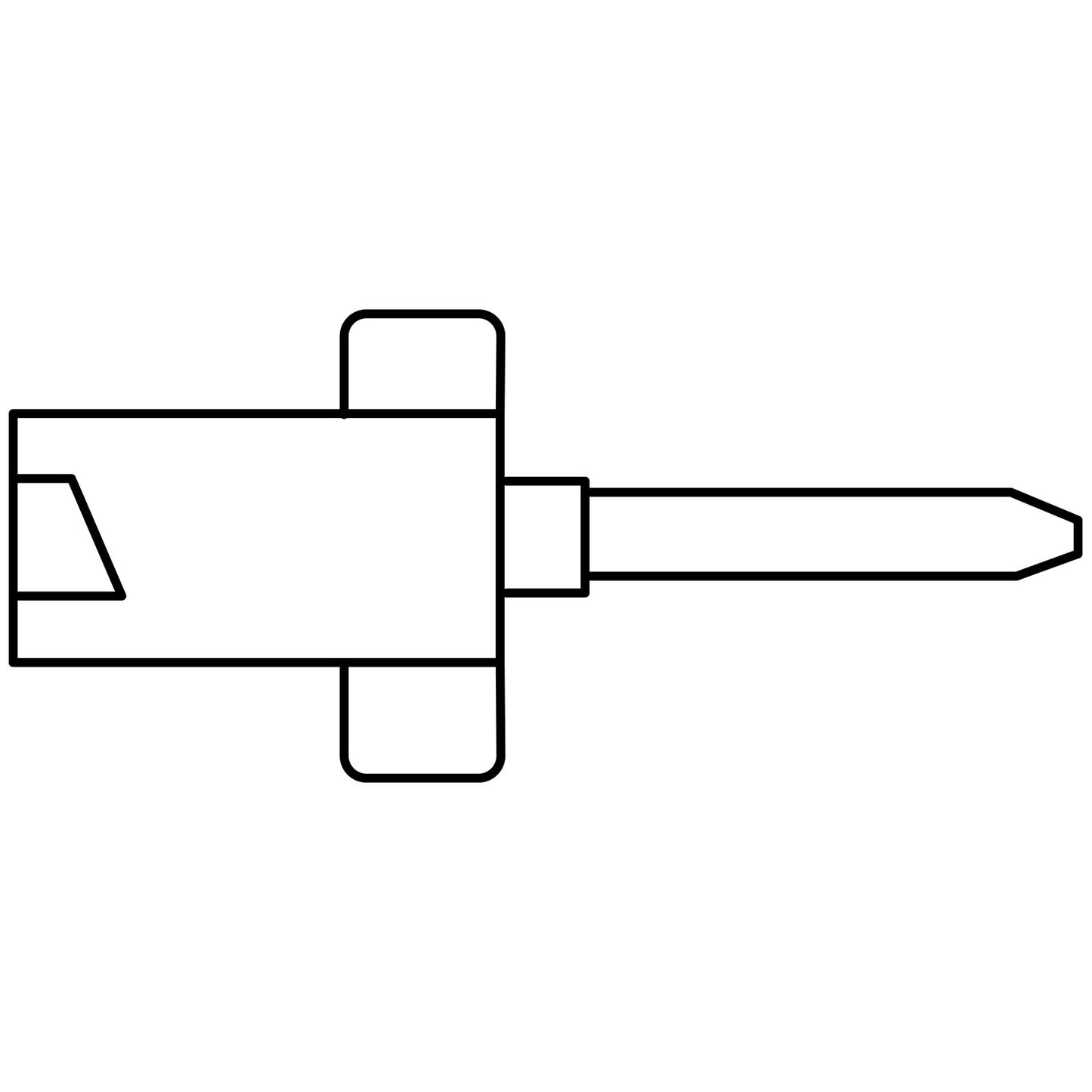 Blunt Cannula, Female Luer, DEHP & Latex Free (LF), 400/cs (Rx) (Item is Non-Returnable) (Continental US+HI Only, Excluding IN and ND)